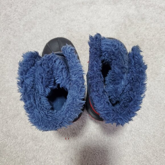 Sorel Kids Blue and Red Snow Boots - Picture 9 of 12